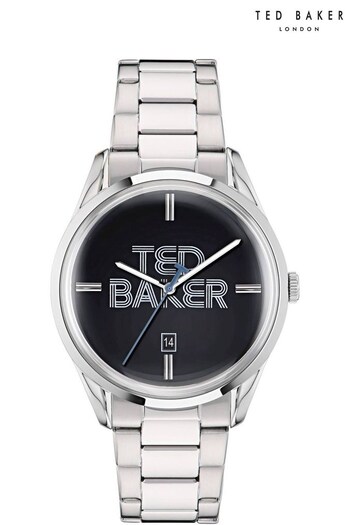 Ted Baker Gents Silver Leyton Watch (Q91461) | £150