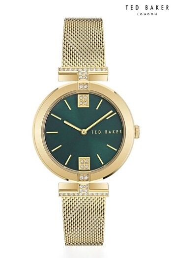 Ted Baker Ladies Gold Darbey Watch (Q91465) | £170