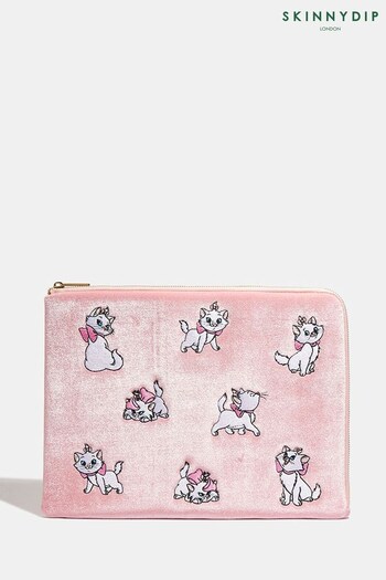 Skinnydip Pink Disney Marie Laptop Case (Q91637) | £20