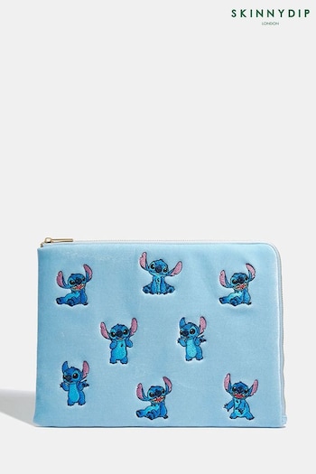 Skinnydip Disney Stitch Blue Laptop Case (Q91674) | £20