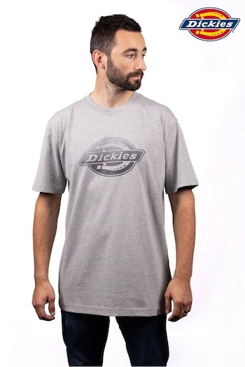 Dickies Grey Short Sleeve Logo Graphic T-Shirt (Q91810) | £30