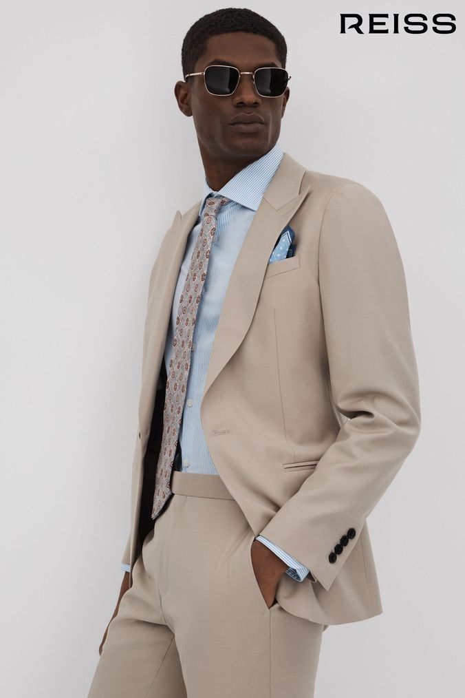 Buy Men s Reiss Suits Online Next UK