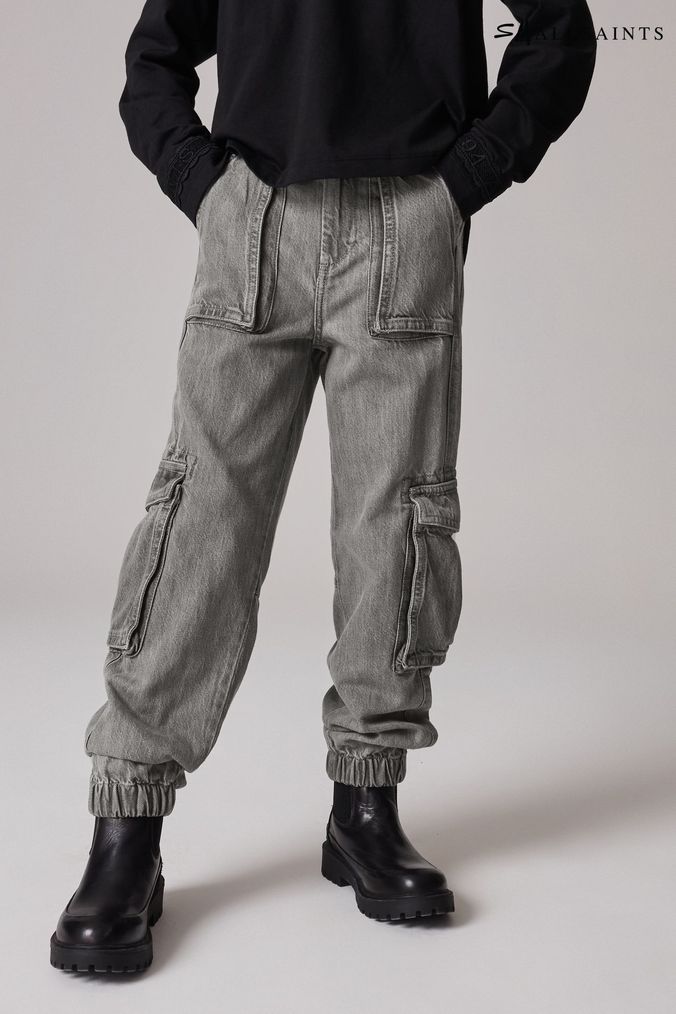 Denim joggers next online