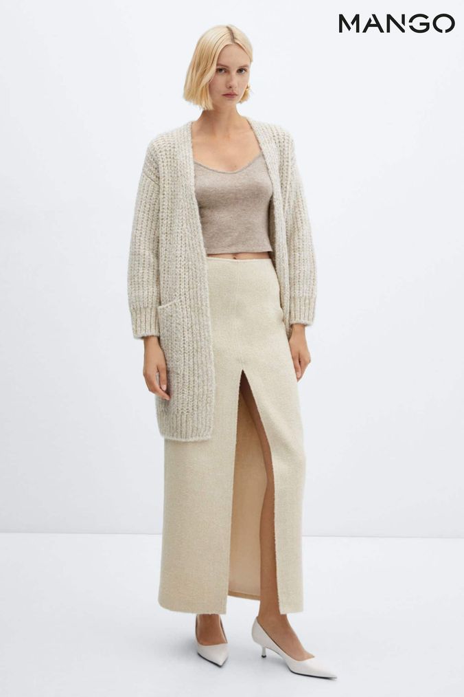 Nude colour deals cardigan