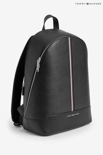 Tommy Hilfiger Central Dome Black Backpack (Q92317) | £160