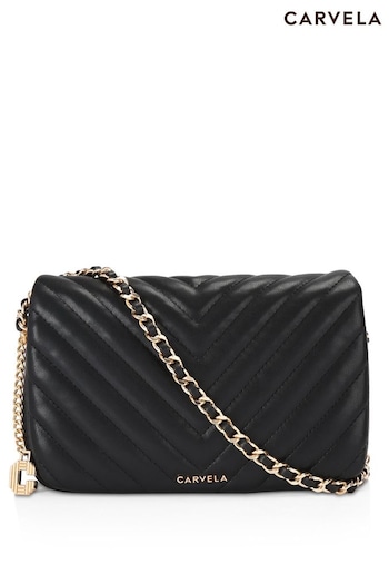 Carvela Black Lola Shoulder Bag (Q92377) | £109
