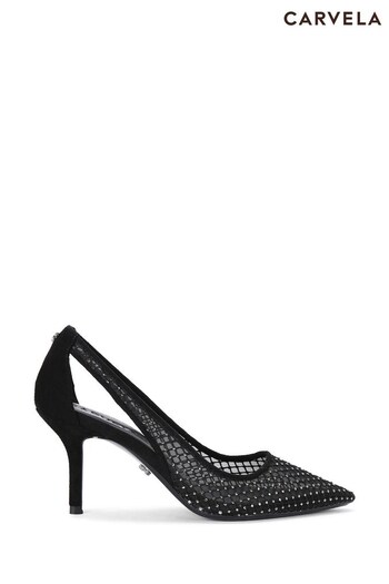 Carvela Black Hotsox Court Shoes (Q92388) | £139