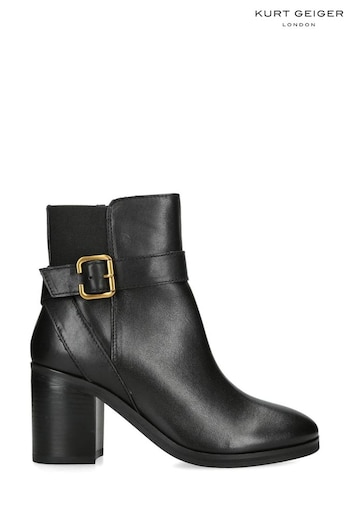 Kurt Geiger London Black Hampstead Ankle Boots (Q92406) | £219