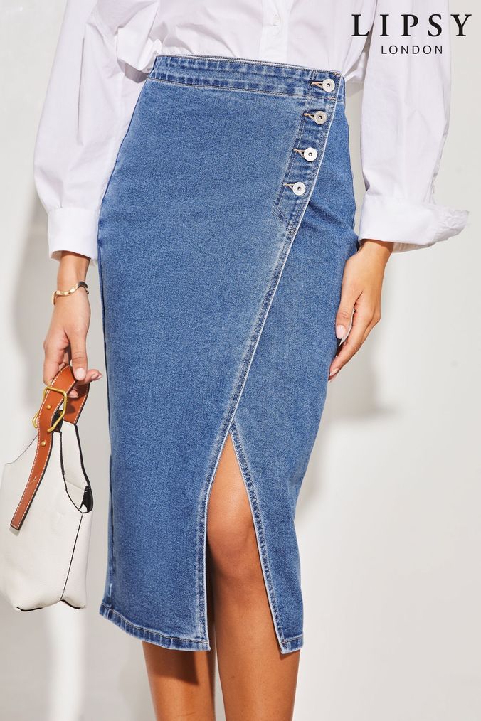 Lipsy denim shop skirt