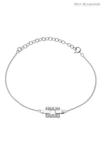 Hot Diamonds Silver Tone Echo Bracelet (Q92987) | £95