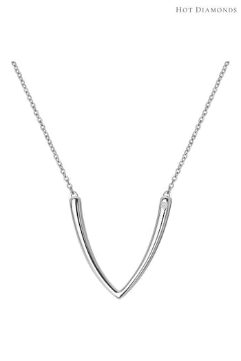 Hot Diamonds Reflect Silver Tone Necklace (Q93030) | £80