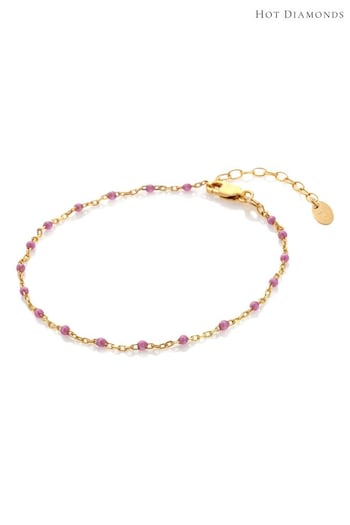 Hot Diamonds Gold Tone Ocean Bracelet (Q93056) | £35
