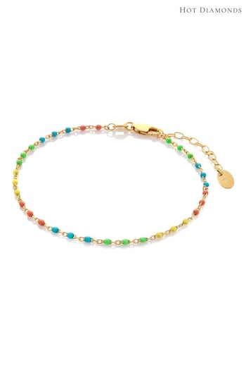 Hot Diamonds Gold Tone Ocean Bracelet (Q93074) | £35
