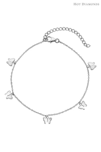 Hot Diamonds Silver Tone Flutter Bracelet (Q93102) | £95