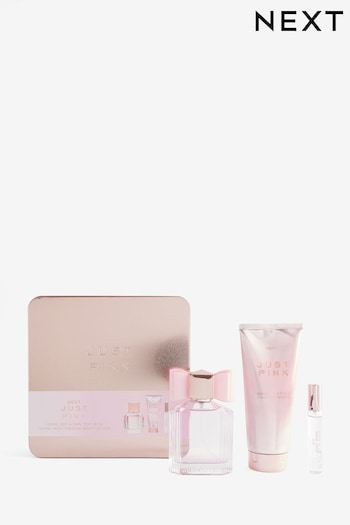 Just Pink 100ml and 10ml Perfume with 200ml Body Lotion Gift Set (Q93246) | £24