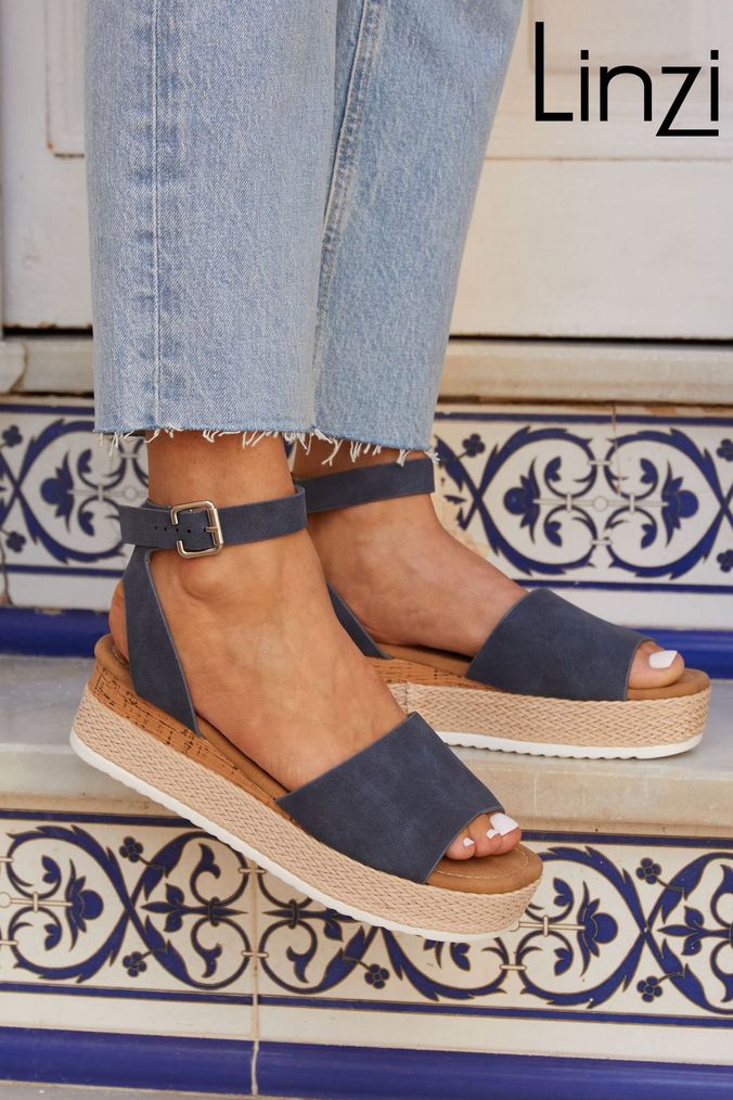 Women s Flat Espadrille Sandals Next UK