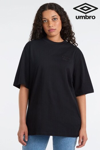 Umbro Black Oversized Core T-Shirt (Q93518) | £18
