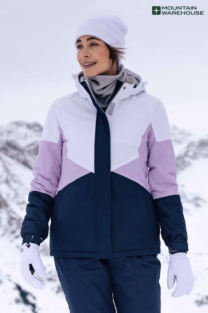 Purple ski jacket womens hot sale