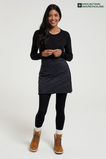 Mountain Warehouse Black Water Resistant berlins Padded Skirt (Q93590) | £40
