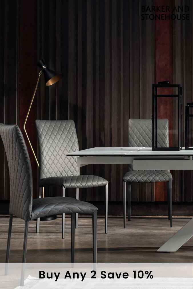 Barker and stonehouse clearance leather dining chairs