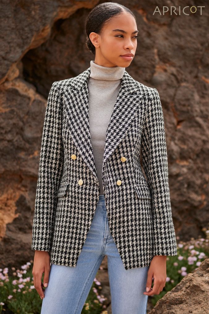 Next tartan blazer clearance