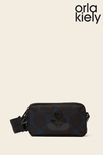 Orla Kiely Tripod Cross-Body Brown Bag (Q93906) | £75