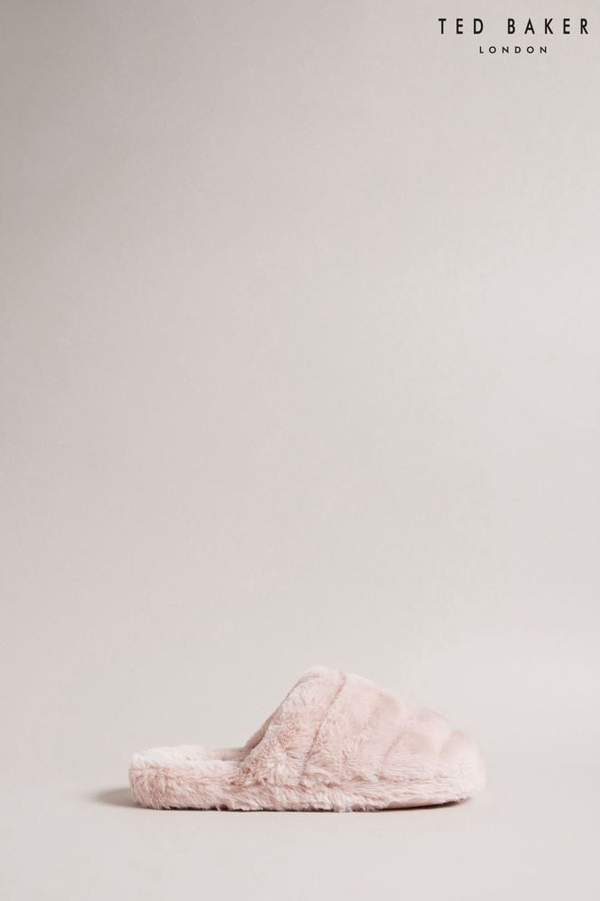 Buy Women s Slippers Pink Ted Baker Footwear Online Next UK