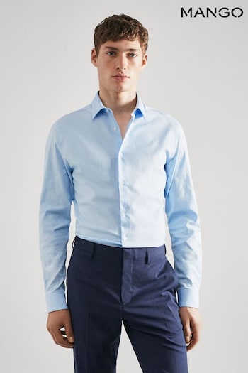 Mango Super Slim Fit Suit Shirt (Q94161) | £50