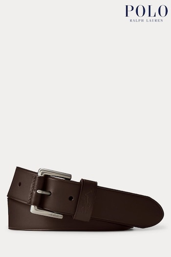 Polo Ralph Lauren Signature Pony Leather Belt (Q94467) | £70
