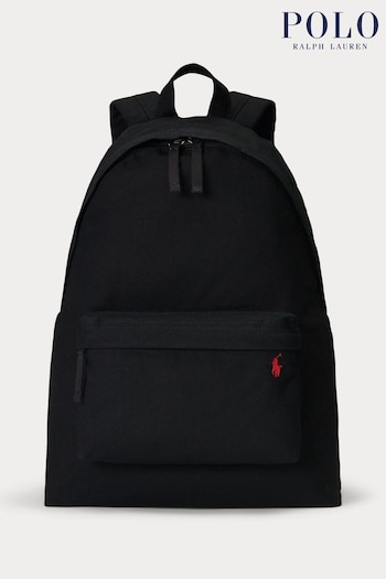 Polo Ralph Lauren Black Backpack (Q94469) | £110