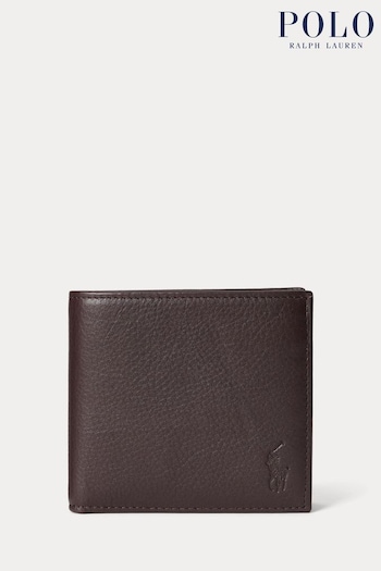 Polo Ralph Lauren Bifold Leather Brown Wallet (Q94472) | £75