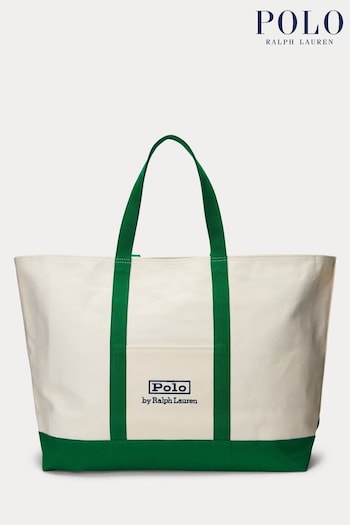 Polo Ralph Lauren Cream Tote Bag (Q94479) | £175