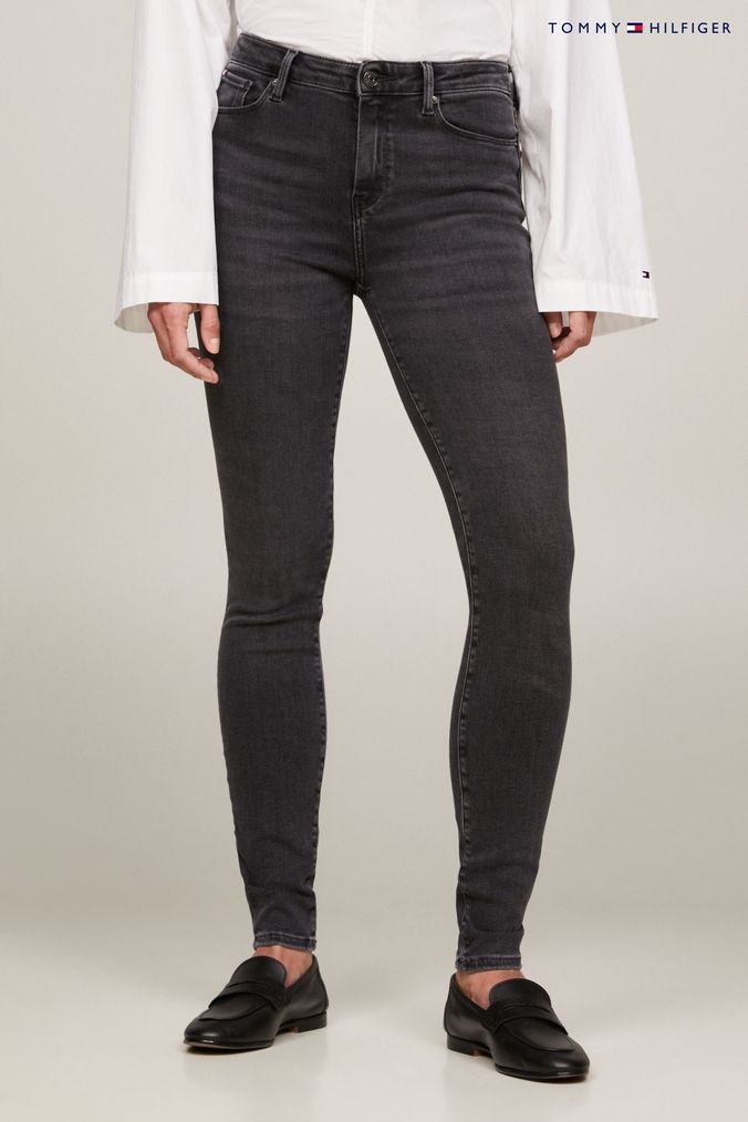 Tommy hilfiger clearance black jeans womens