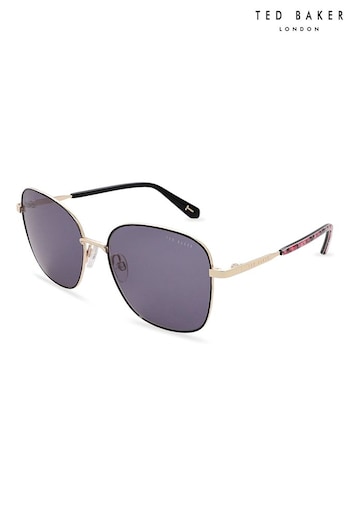 Ted Baker Gold Whitney Sunglasses (Q95034) | £75