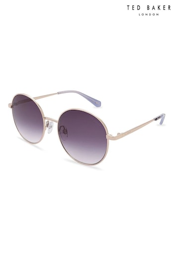 Ted Baker Gold Viola Sunglasses (Q95040) | £75