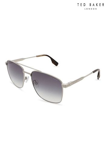 Ted Baker Silver Chase Sunglasses (Q95092) | £99