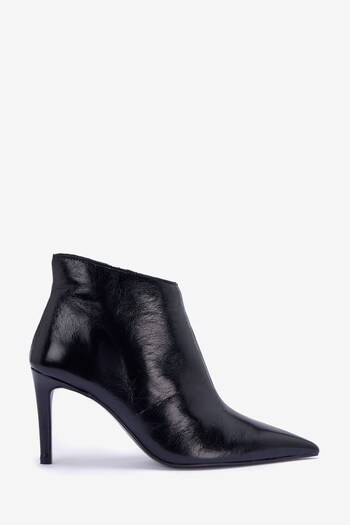 Mint Velvet Black Heeled Ankle Boots (Q95272) | £139