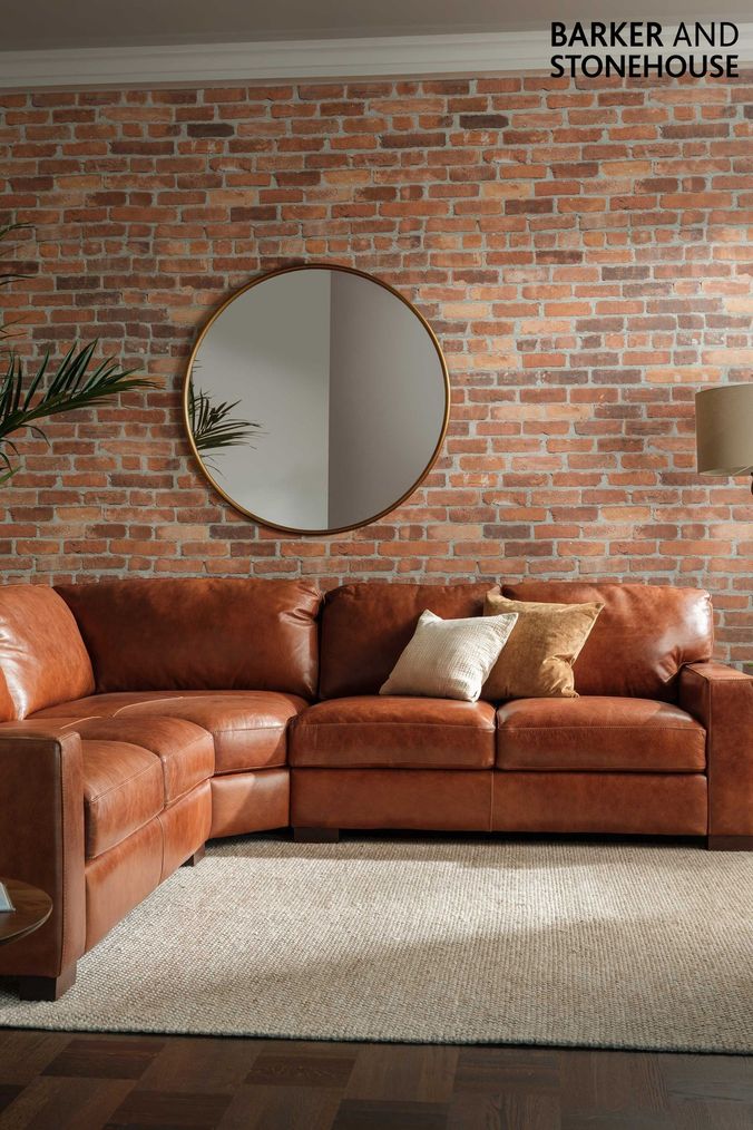 Next isaac sales leather sofa