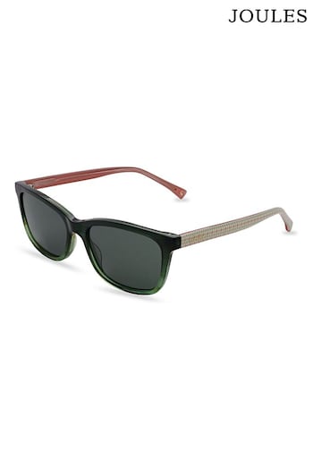Joules Green Vervain square-frame Sunglasses (Q95490) | £70