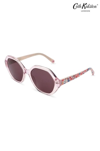 Cath Kidston Pink Greta Sunglasses (Q95505) | £65