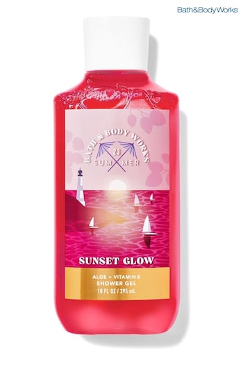 Bath & Body Works Sunset Glow Shower Gel 10 fl oz / 295 mL (Q95615) | £16