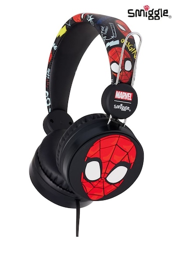 Smiggle Black Spider-Man Headphones (Q95618) | £28