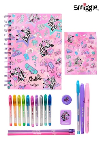 Smiggle Pink Icons Essentials A5 Stationery Gift Pack (Q95622) | £15