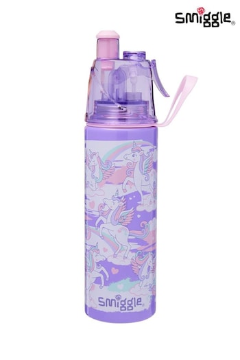 Smiggle Purple Mist Spritz Insulated Steel Drink Bottle 500ML (Q95631) | £20