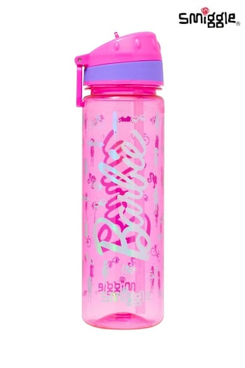Smiggle Pink Barbie Drink Up Plastic Drink Bottle 650ml (Q95636) | £12.50