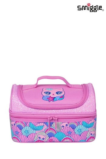 Smiggle Pink Hi There Double Decker Lunchbox (Q95640) | £20