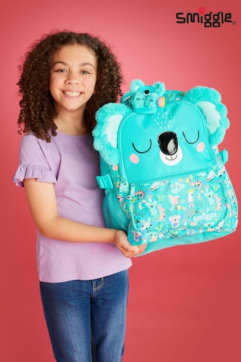 Smiggle Blue Hi There Classic Attach Backpack (Q95641) | £42