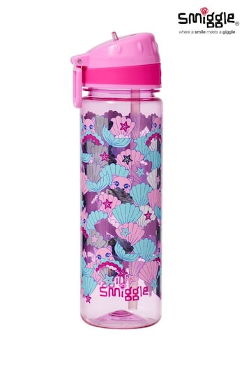 Smiggle Pink Hi There Drink Up Plastic Drink Bottle 650Ml (Q95645) | £12