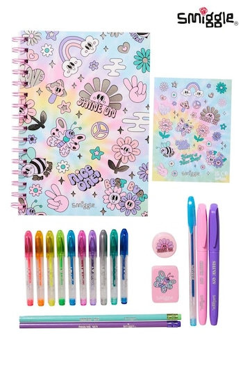 Smiggle Pink Icons Essentials A5 Stationery Gift Pack (Q95660) | £15