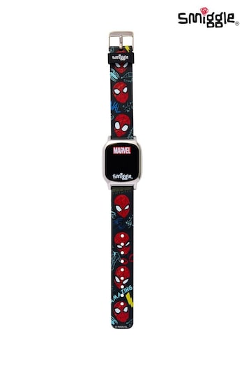 Smiggle Black Spider-Man Watch (Q95676) | £20